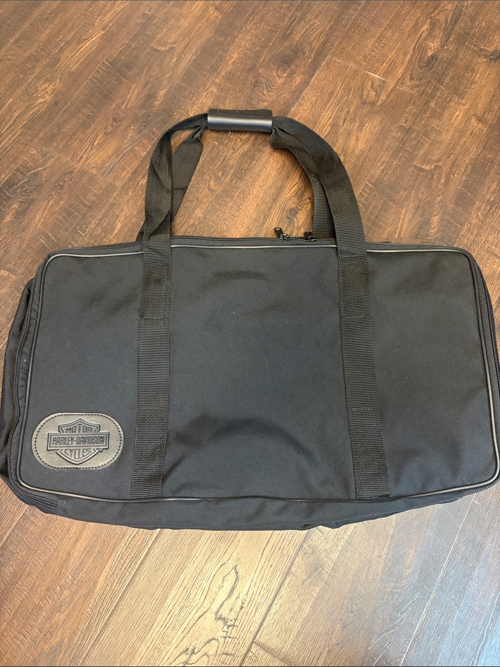 Harley-Davidson Black Duffel Bag - Men's Travel & Gear saddle bag inserts